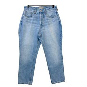 Everlane Size 28 Ankle The Curvy 90s Cheeky Straight Jean High Rise 25” $110